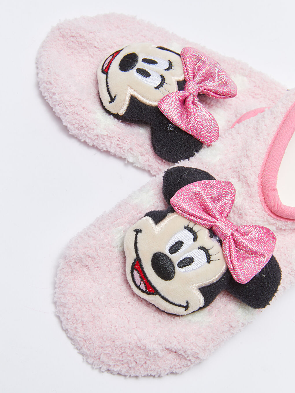 LCW Kids Minnie-Maus Bestickte Homewear-Socken für Mädchen -W25923Z4-FWJ