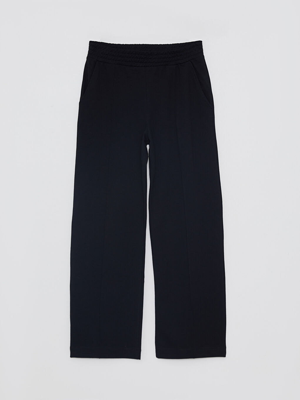 LC Waikiki Elastic Waist Standard Fit Plain Cotton Women's Sweatpants -W25951Z8-CVL