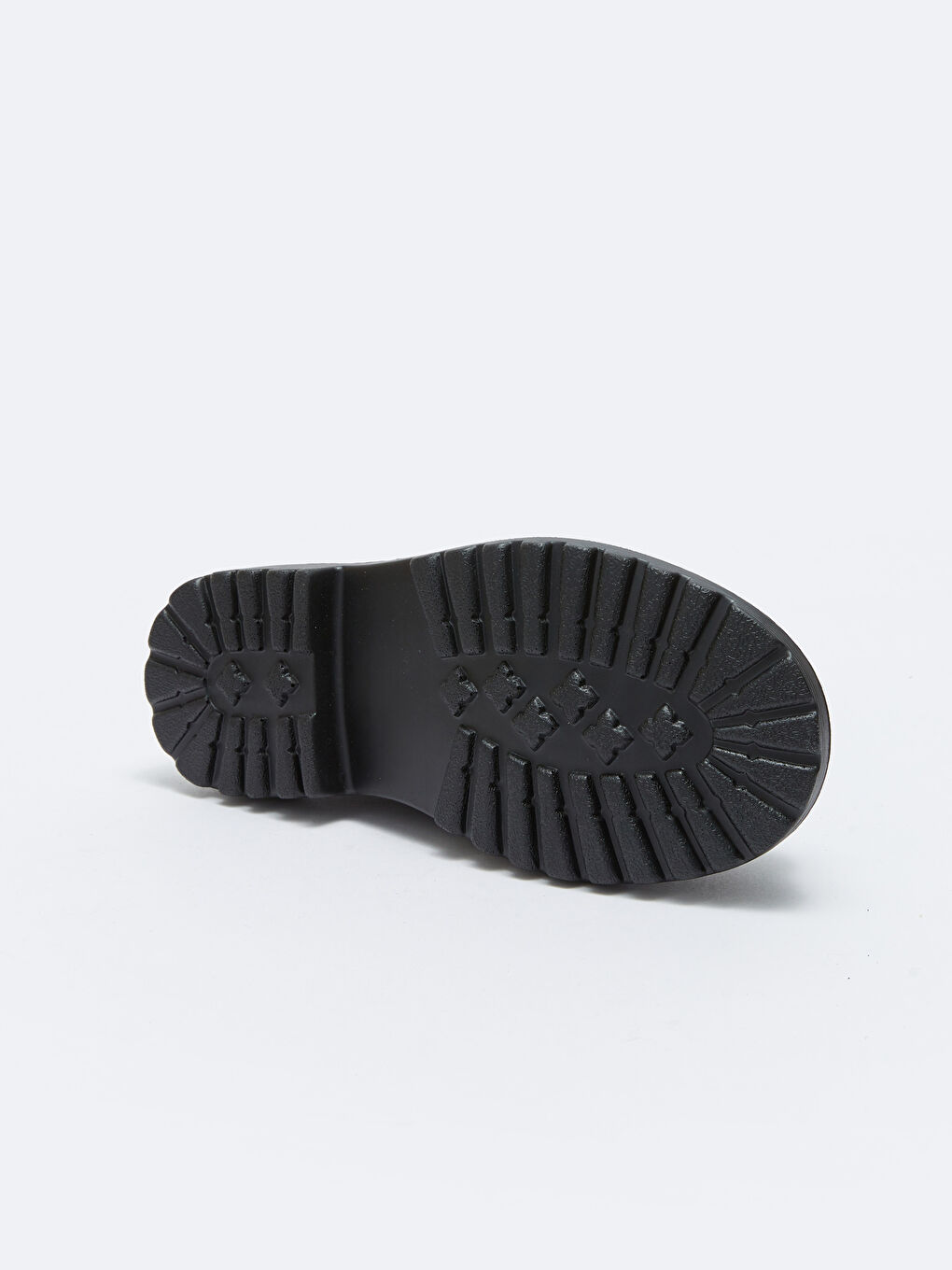 Ботинки Женские Зимние На Шнуровке И Молнии С Отделкой Под Кожу-3