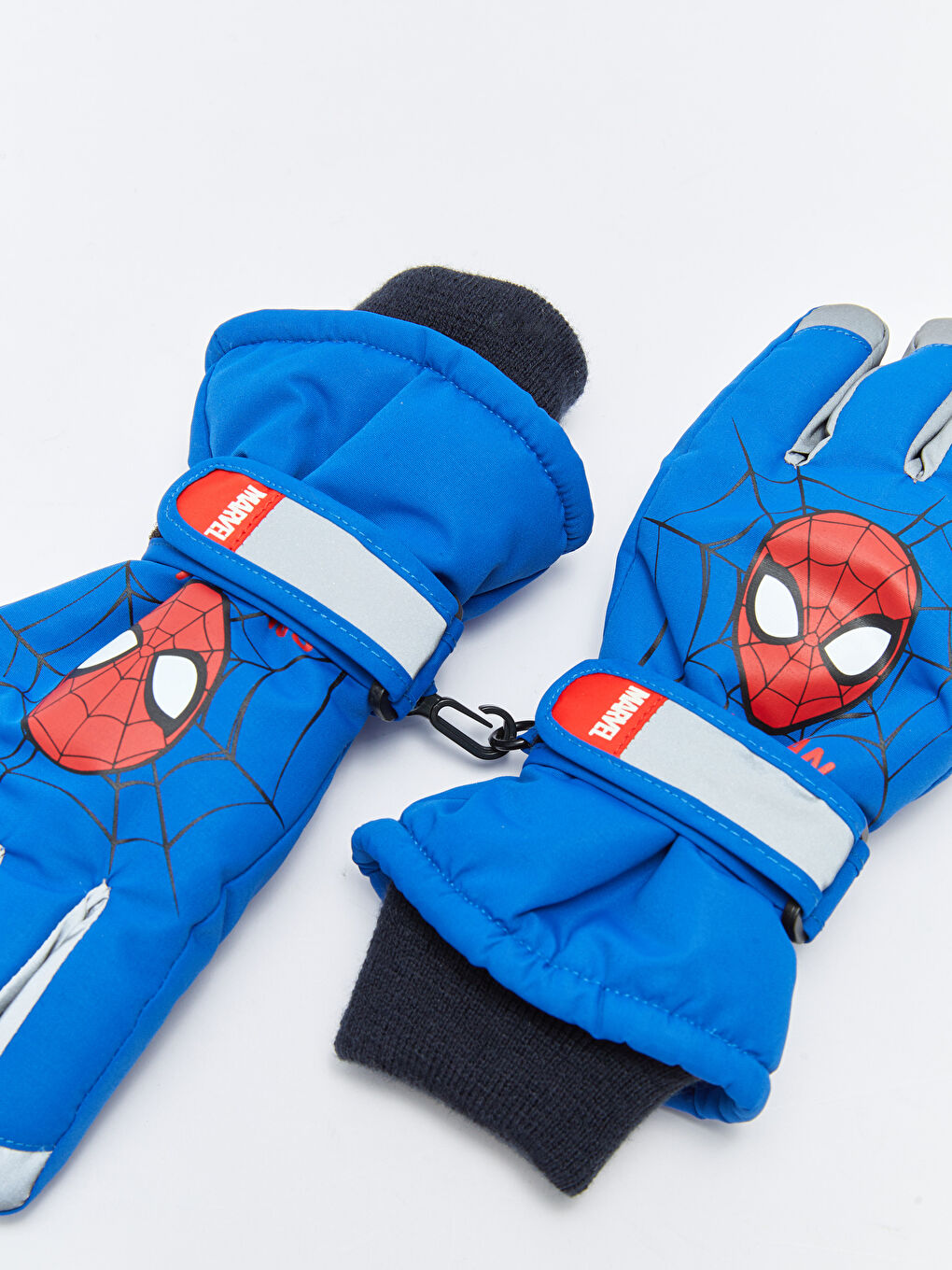 LCW ACCESSORIES Koyu Mavi Spiderman Lisanslı Erkek Çocuk Kalın Eldiven - 2