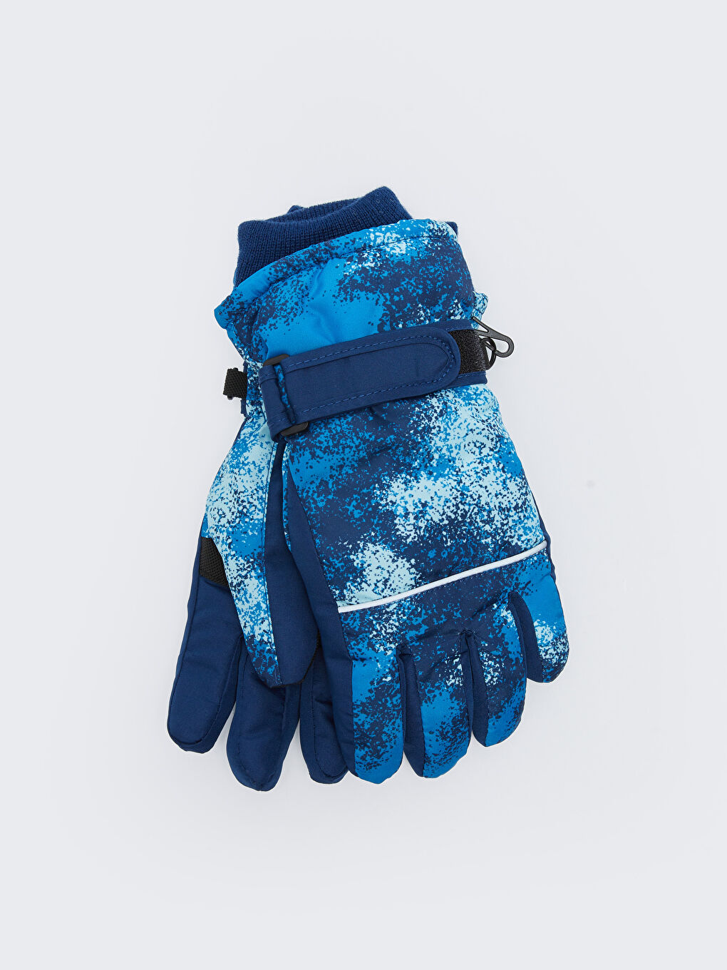 Karışık Desenli Erkek Çocuk Kar Eldiveni