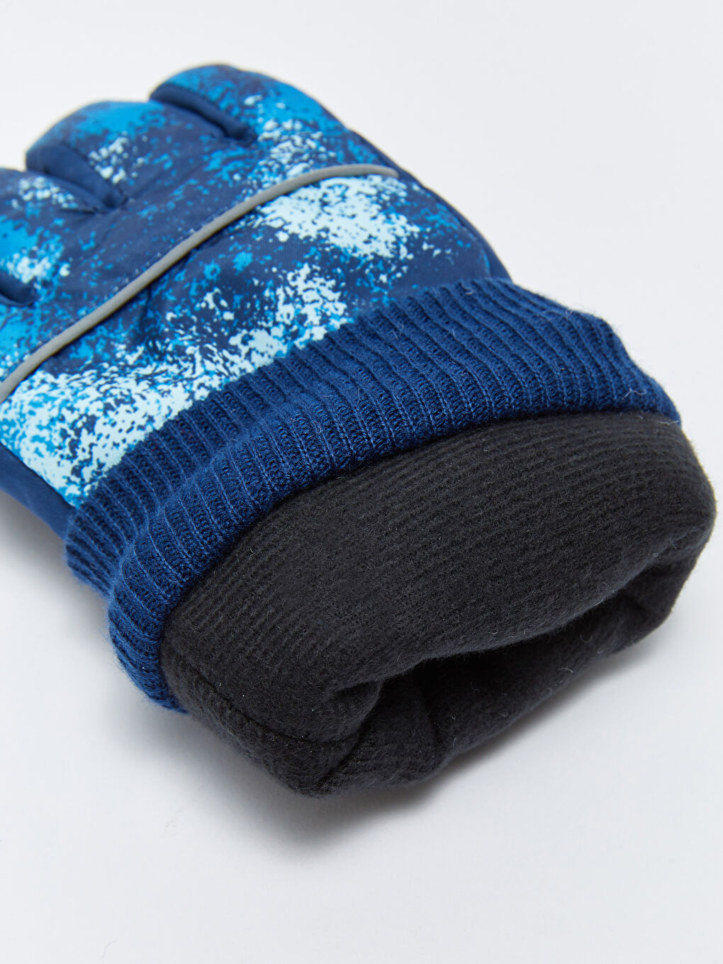 Karışık Desenli Erkek Çocuk Kar Eldiveni-3