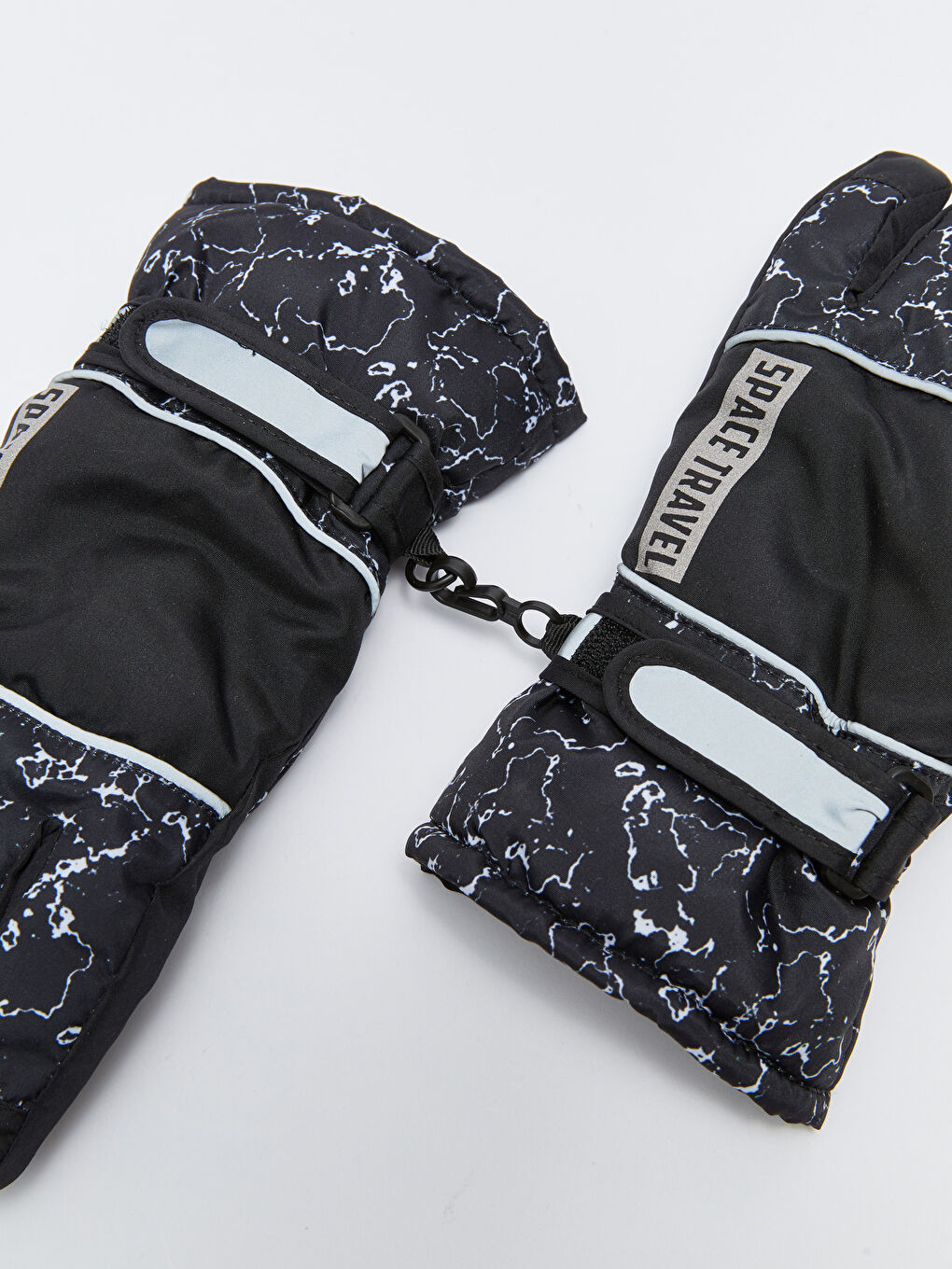 Karışık Desenli Erkek Çocuk Kar Eldiveni-2