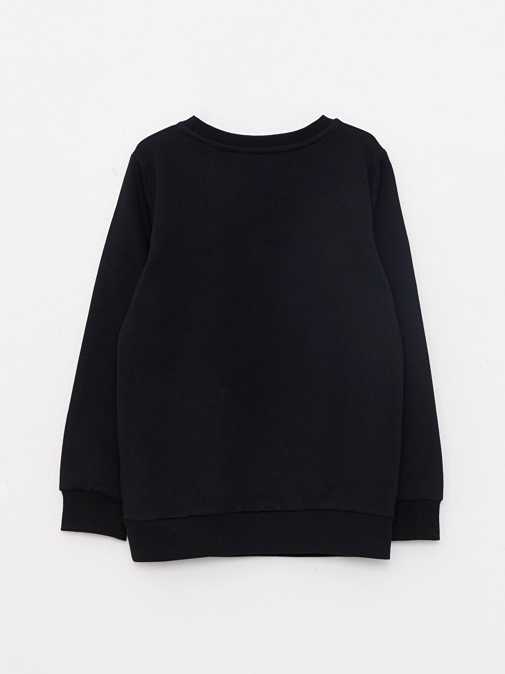 Свитшот с круглым вырезом, с принтом, с длинным рукавом, для девочек-1