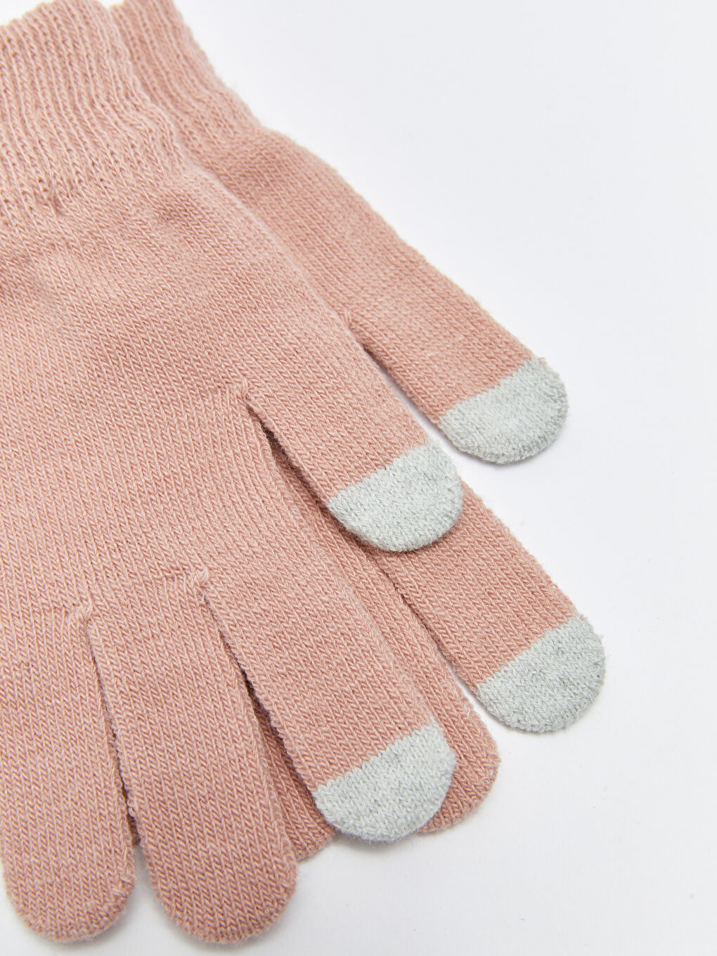LCW ACCESSORIES Women's Plain Knitwear Gloves -W26054Z8-FHP