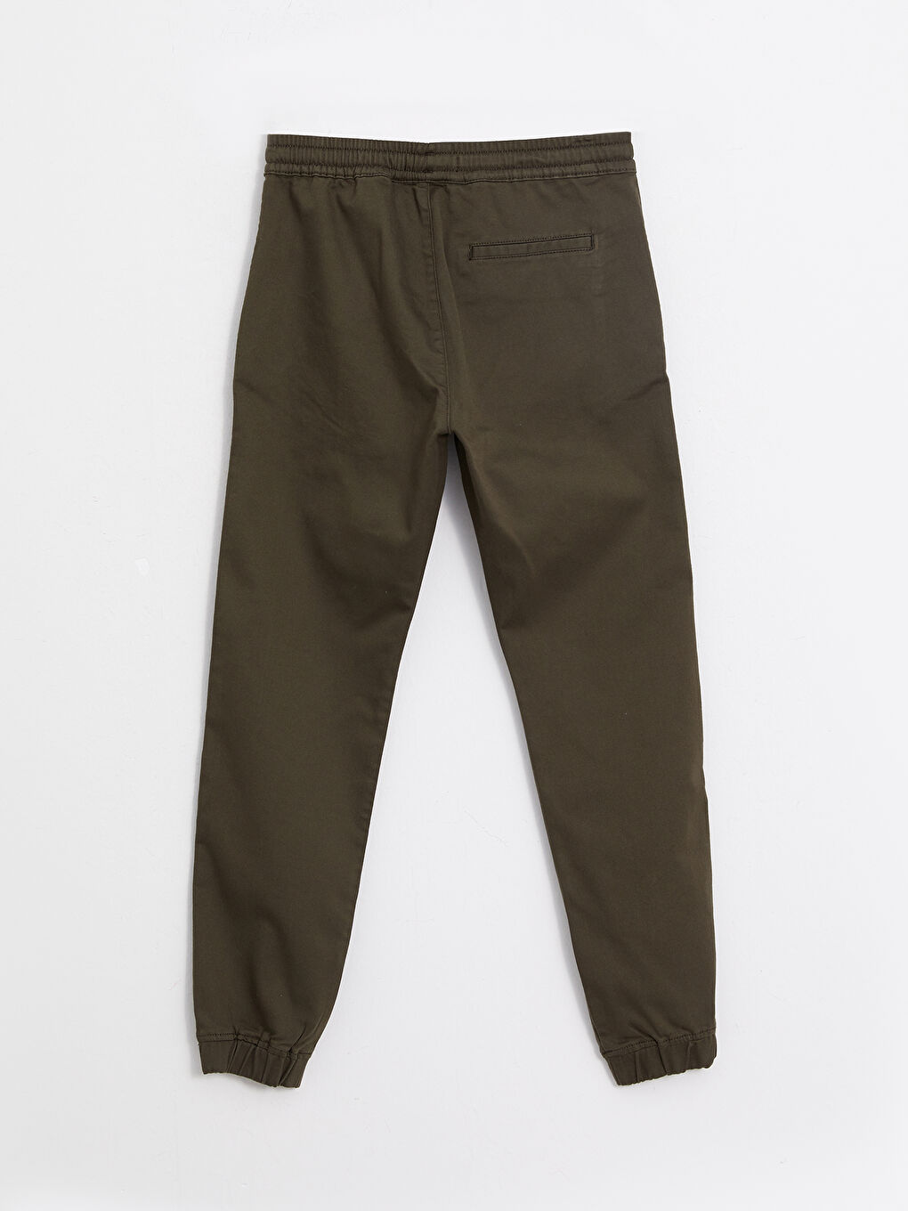 Slim Fit Twill Men's Trousers-6