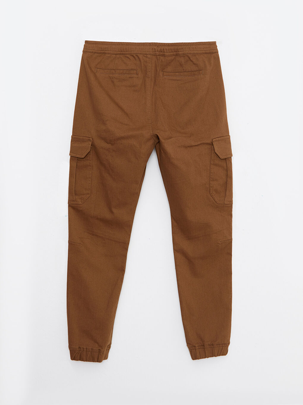 Slim Fit Twill Men's Cargo Trousers-6