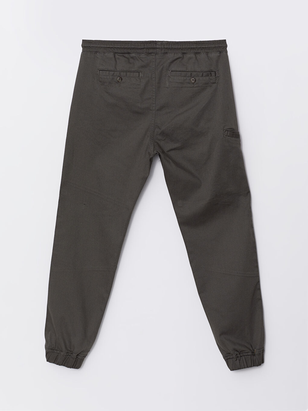 Haki Slim Fit Gabardin Erkek Jogger Pantolon-6