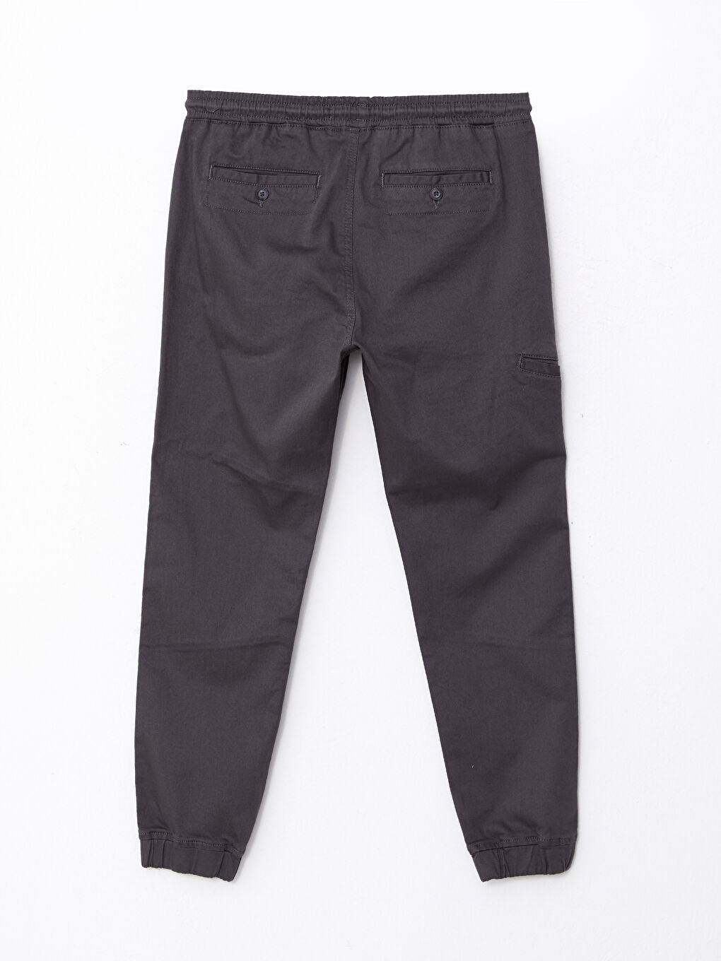 Schlank Geschnittene Twill Jogginghose für Herren-6