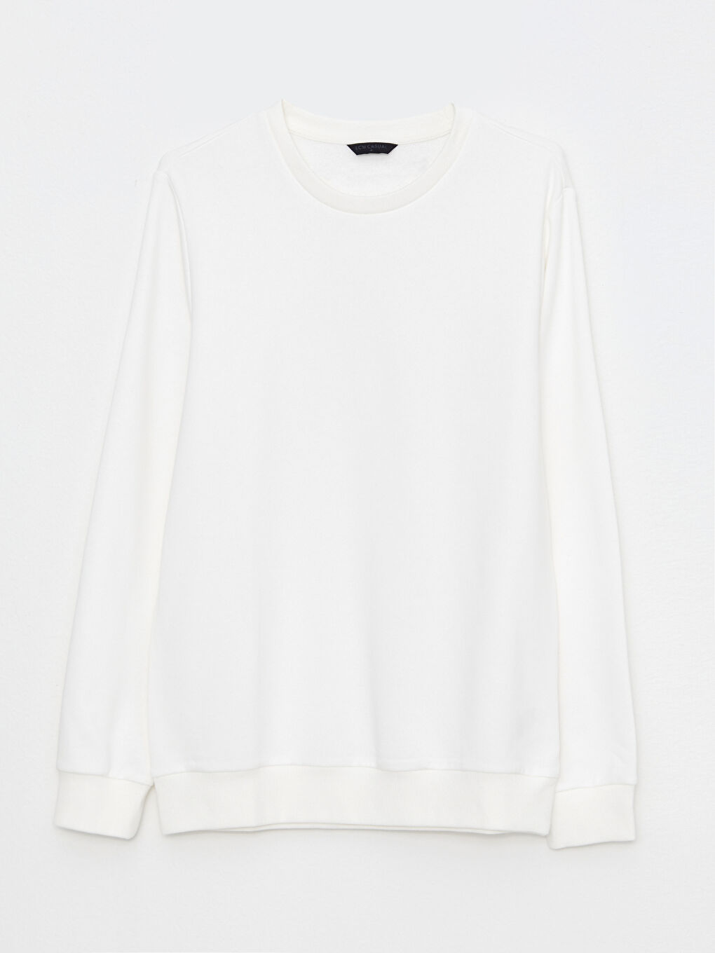 Crew Neck Long Sleeve Men's Sweatshirt -W26104Z8-R5B