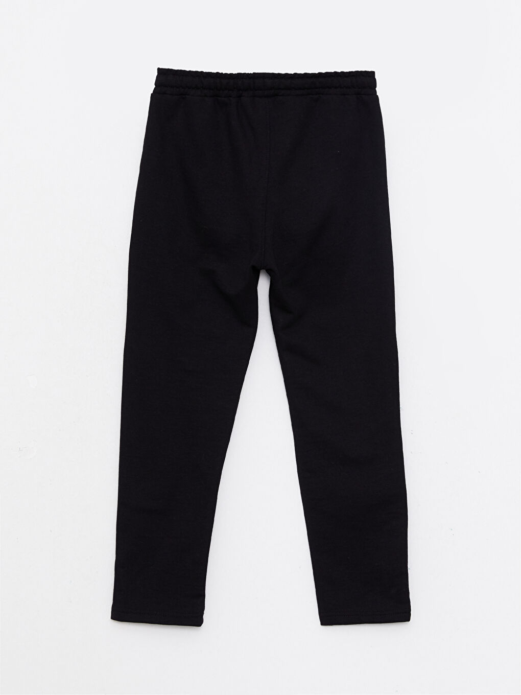 Siyah Beli Lastikli Baskılı Erkek Çocuk Eşofman Altı-1