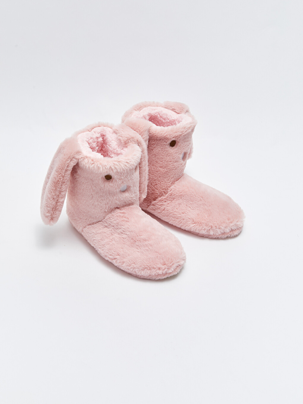 3D Applique Detailed Plush Women's House Boots