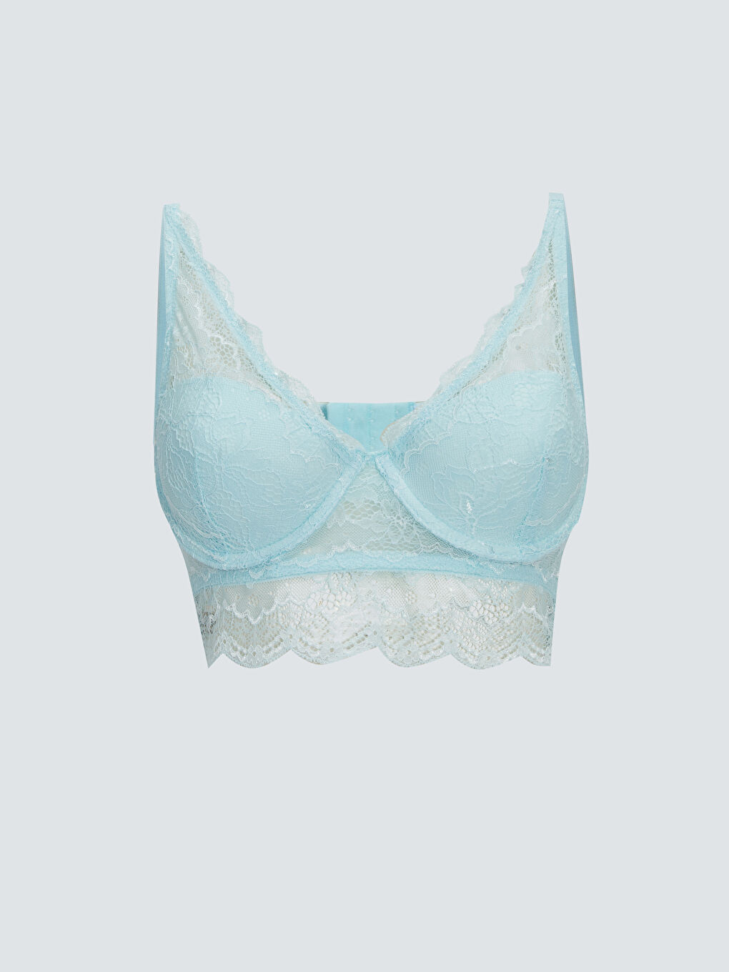 LCW DREAM Petite Underwire Unfilled Lace Bralet -W26165Z8-QWU