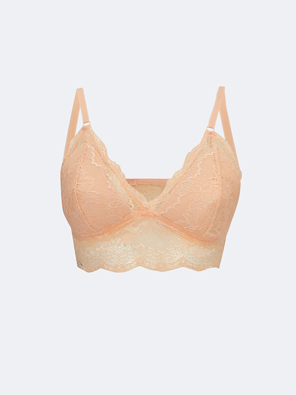 Бралетт Кружевной Без Косточек С Деталями Для Миниатюрных