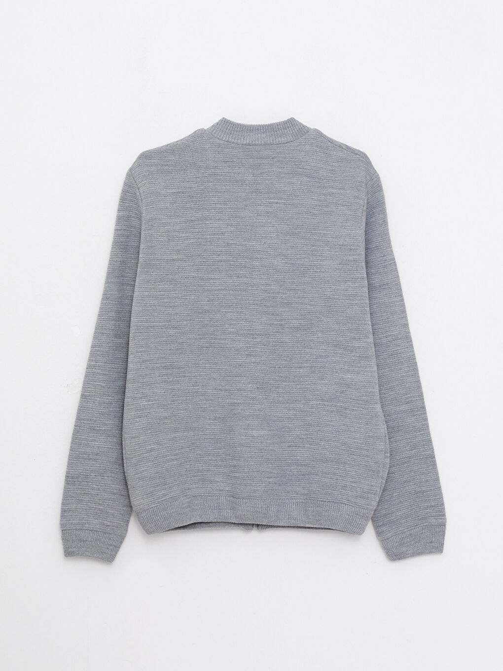 Standard Fit College Collar Men's Knitwear Cardigan-1