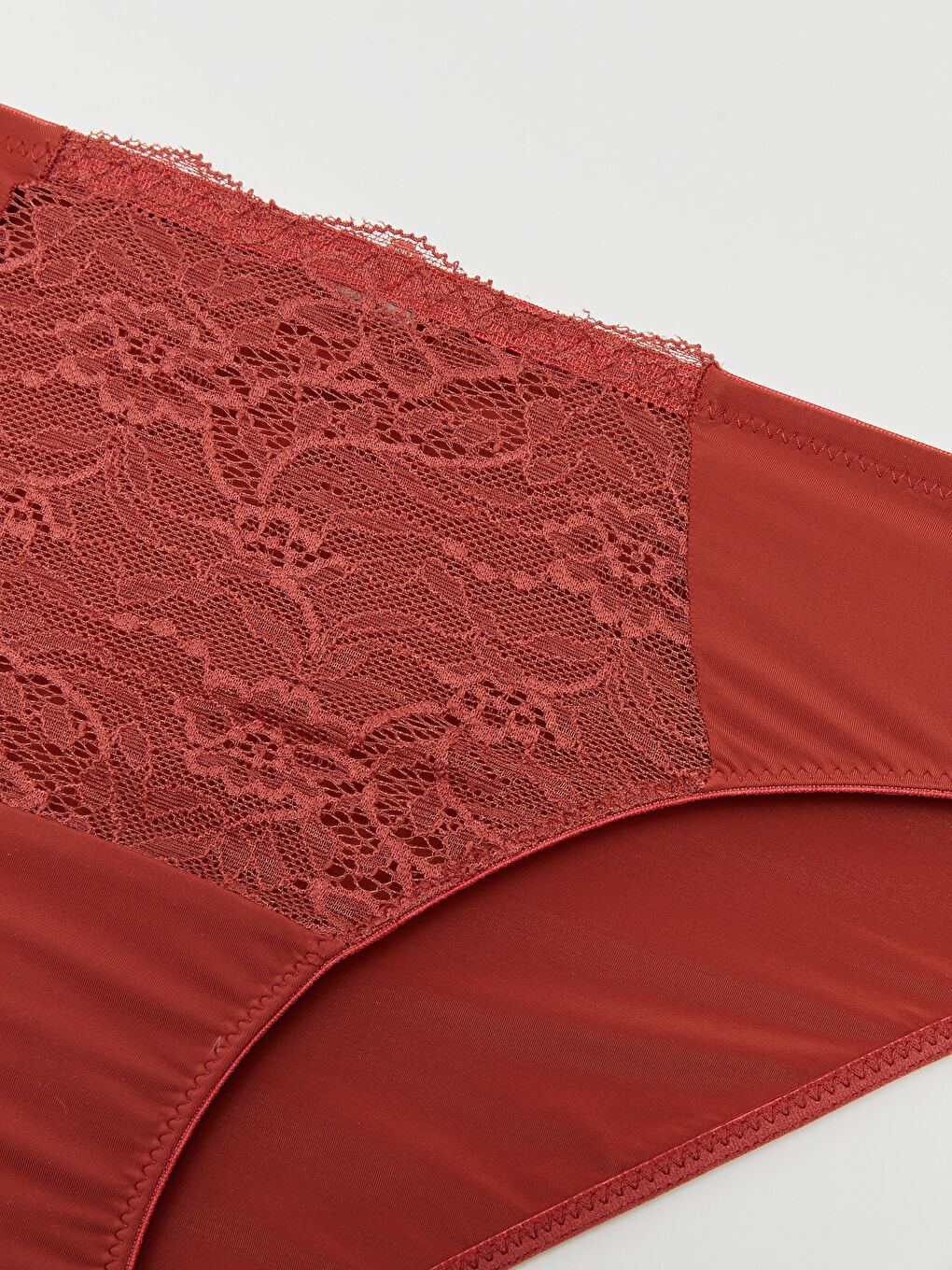 LCW DREAM Açık Bordo Dantelli Bikini Külot - 2