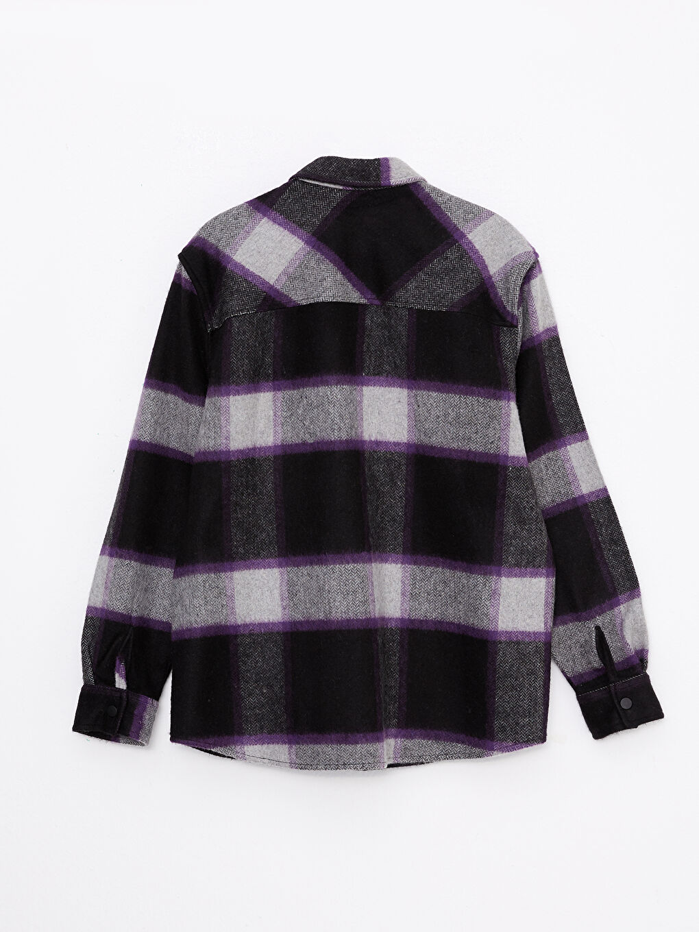 XSIDE Regular Fit Long Sleeve Plaid Men's Shirt -W26283Z8