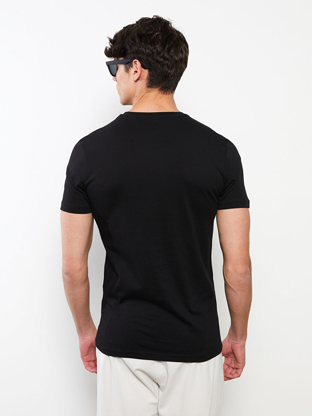 LCWAIKIKI Basic Crew Neck Jersey Men's T-Shirt -W26302Z8-CVL