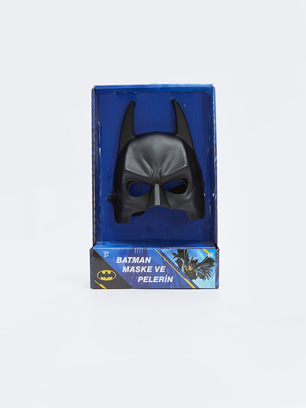 Karışık Erkek Çocuk Batman Maske ve Pelerin Kostümü