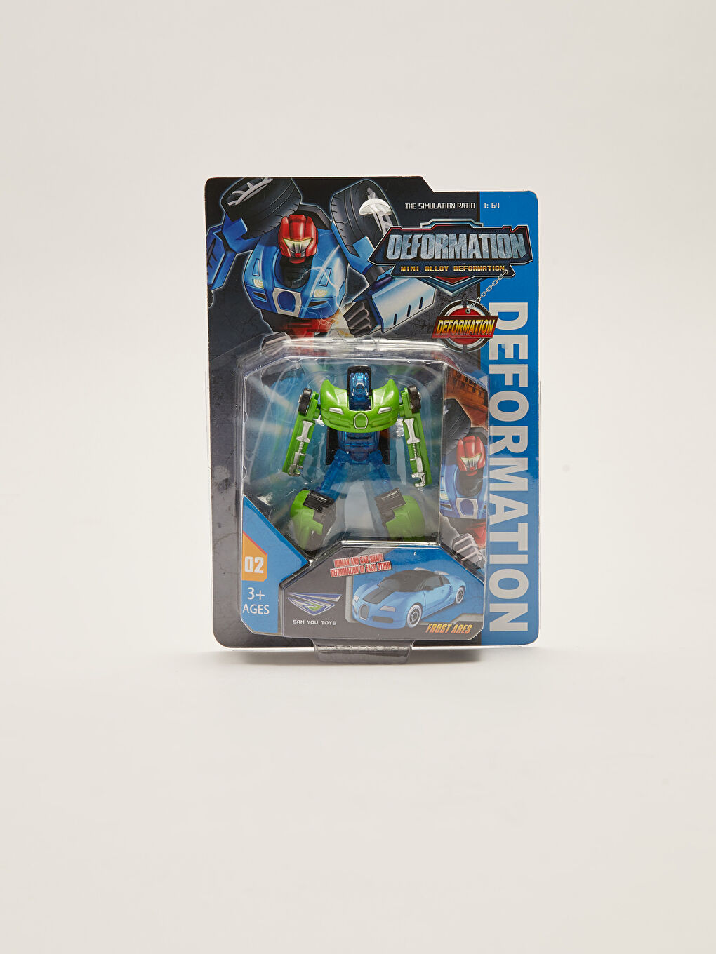 Arabaya Dönüşen Oyuncak Robot-1