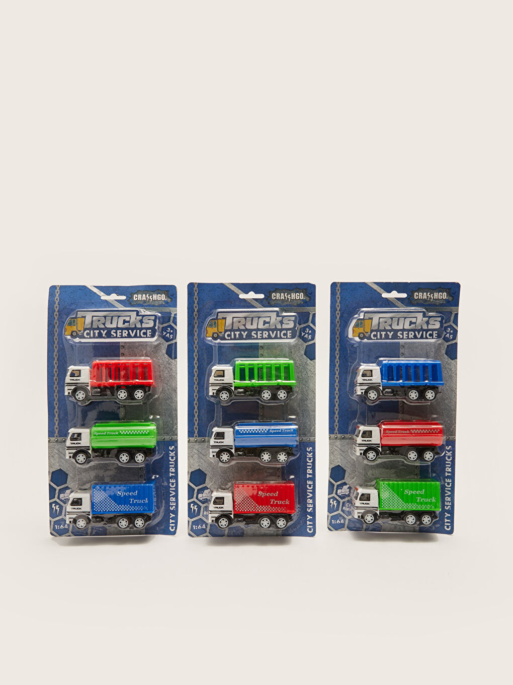 Oyuncak Kamyon 3'lü