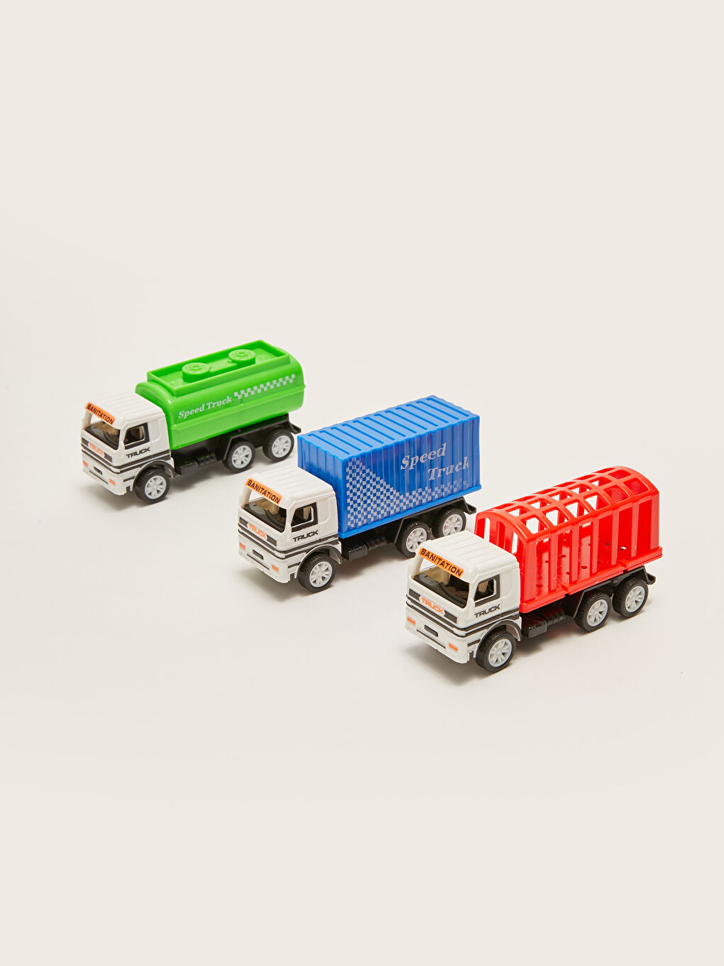 Oyuncak Kamyon 3'lü-4