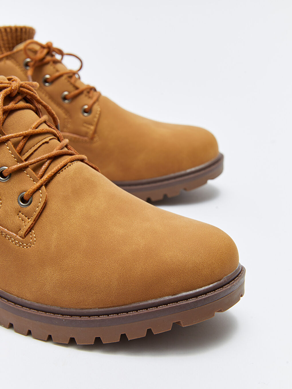 Kahverengi Bağcıklı Bilek Boy Erkek Bot-2