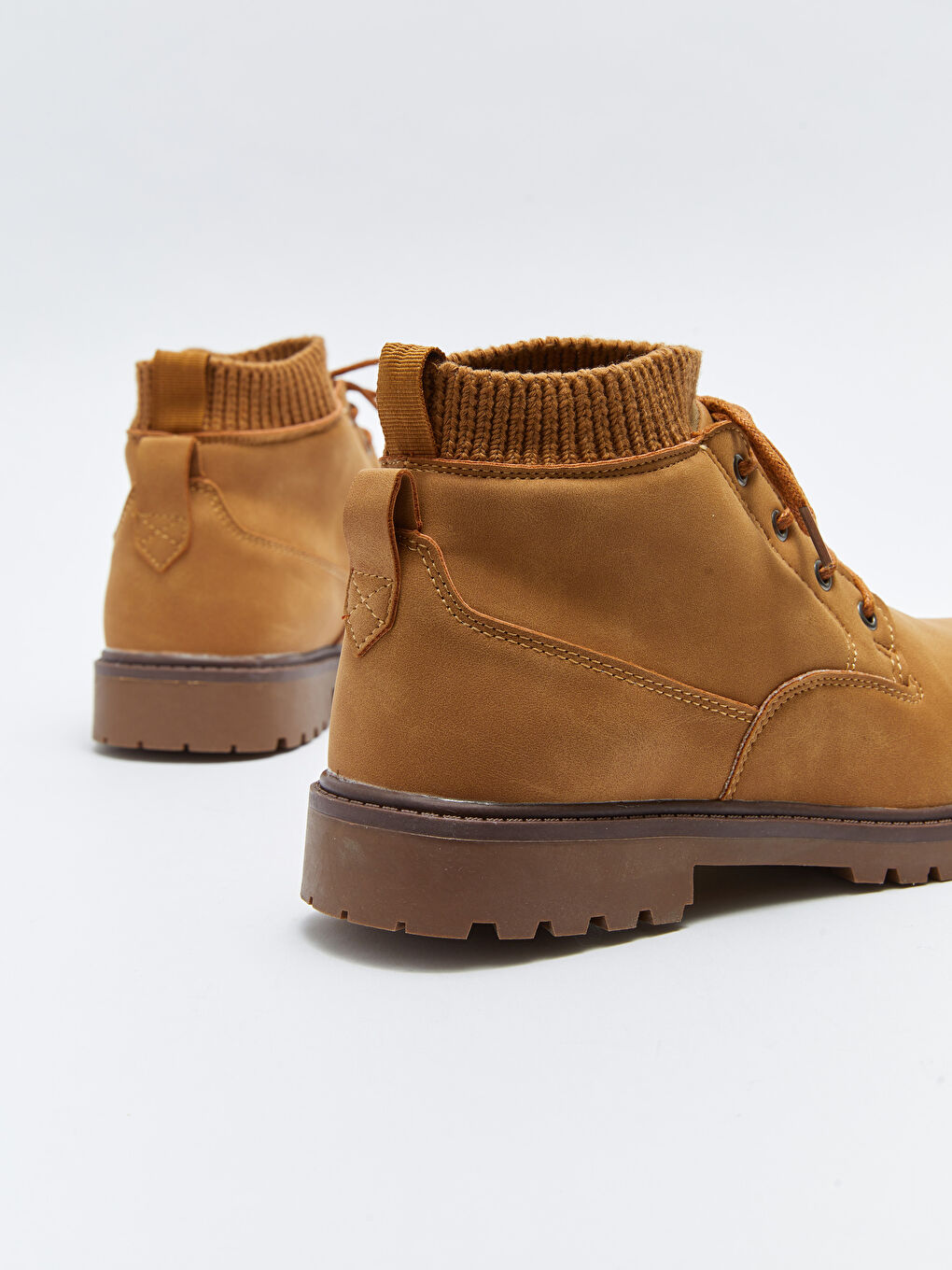 Kahverengi Bağcıklı Bilek Boy Erkek Bot-4