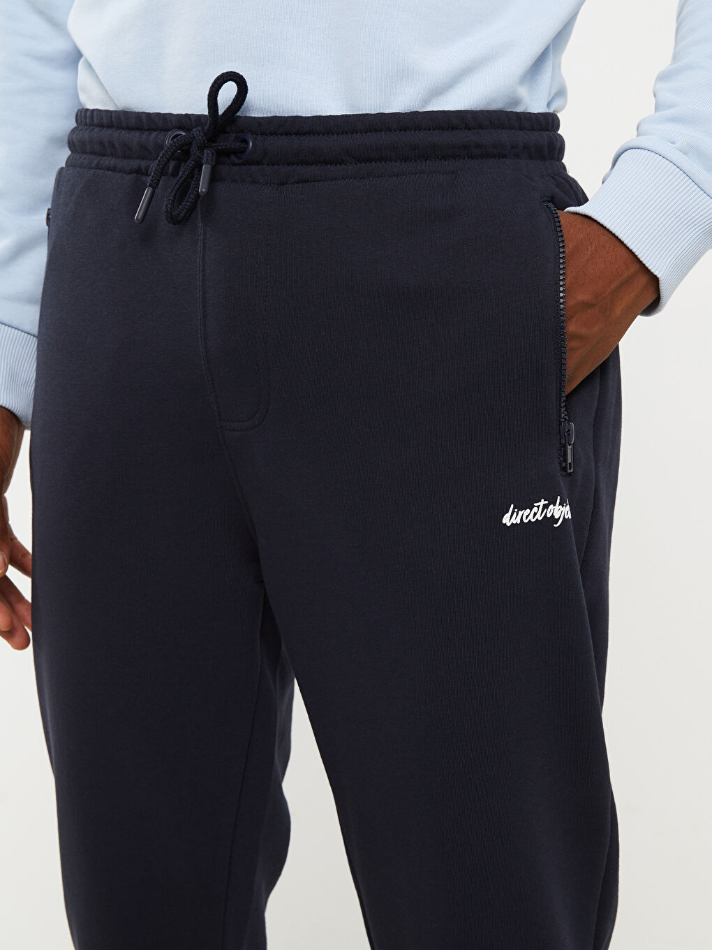 Lacivert Slim Fit Erkek Jogger Eşofman Altı-2