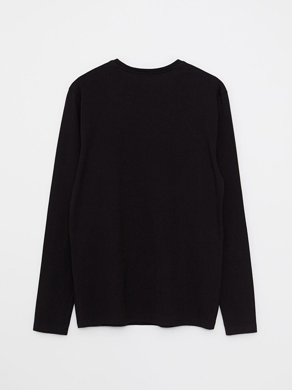 تيشيرت كم طويل مطبوع بياقة دائرية للرجال-6