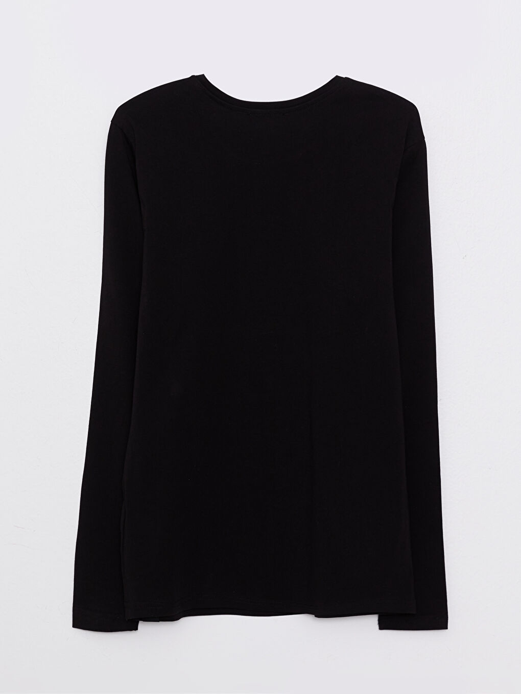 Crew Neck Long Sleeve Printed Men's T-Shirt-6