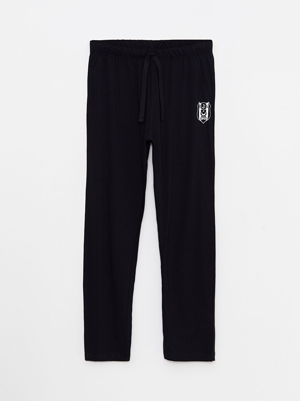 Gri Standart Kalıp Beşiktaş Baskılı Erkek Taraftar Pijama Takımı-7