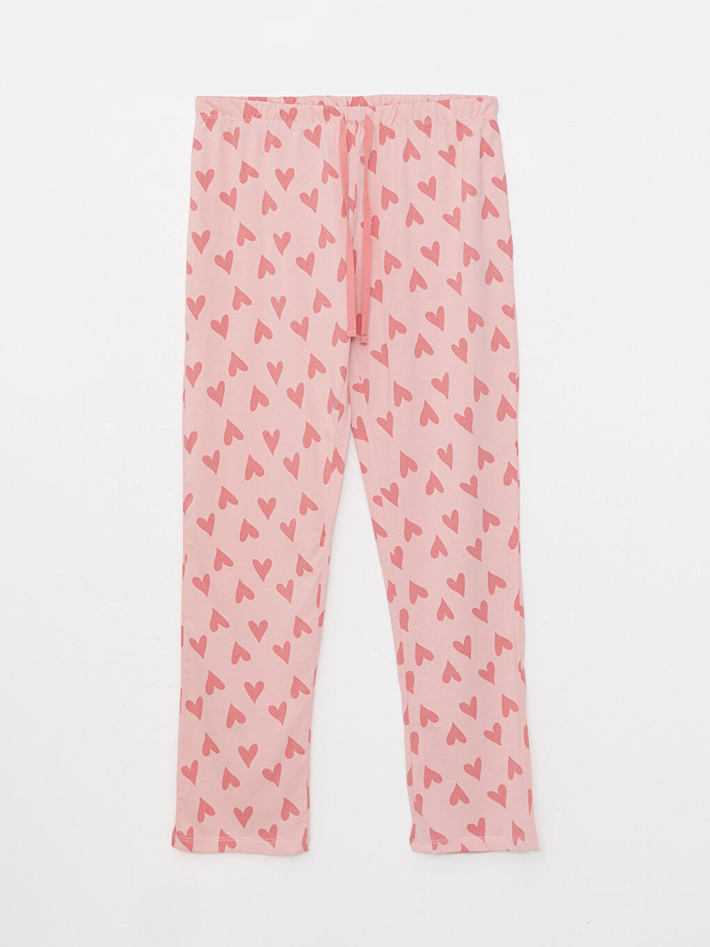 Женские пижамные брюки с узором и эластичным поясом-5