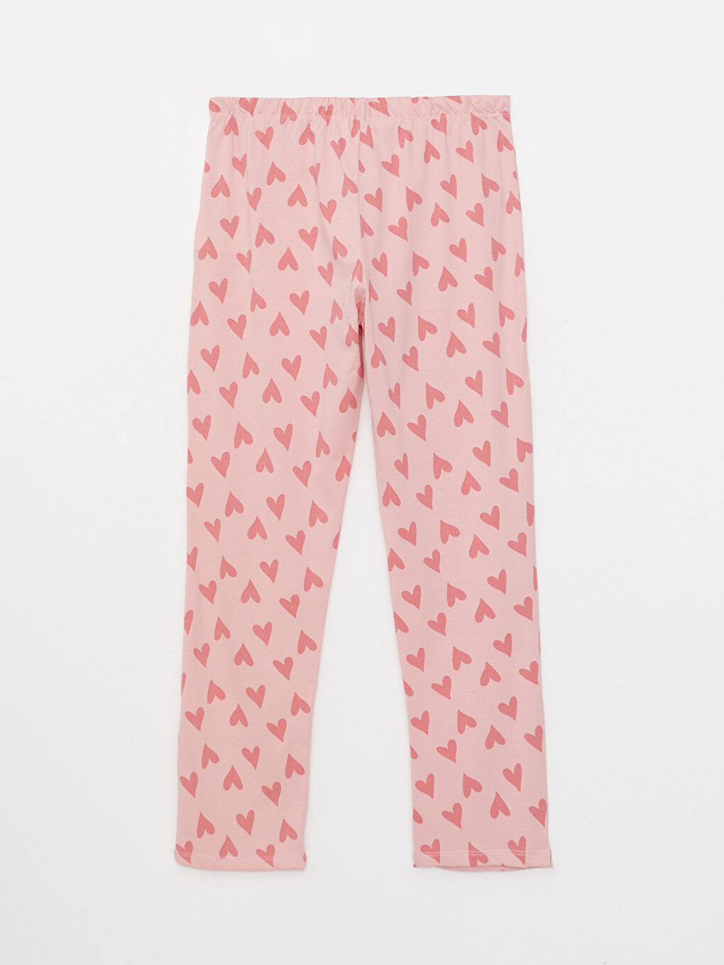 Женские пижамные брюки с узором и эластичным поясом-6