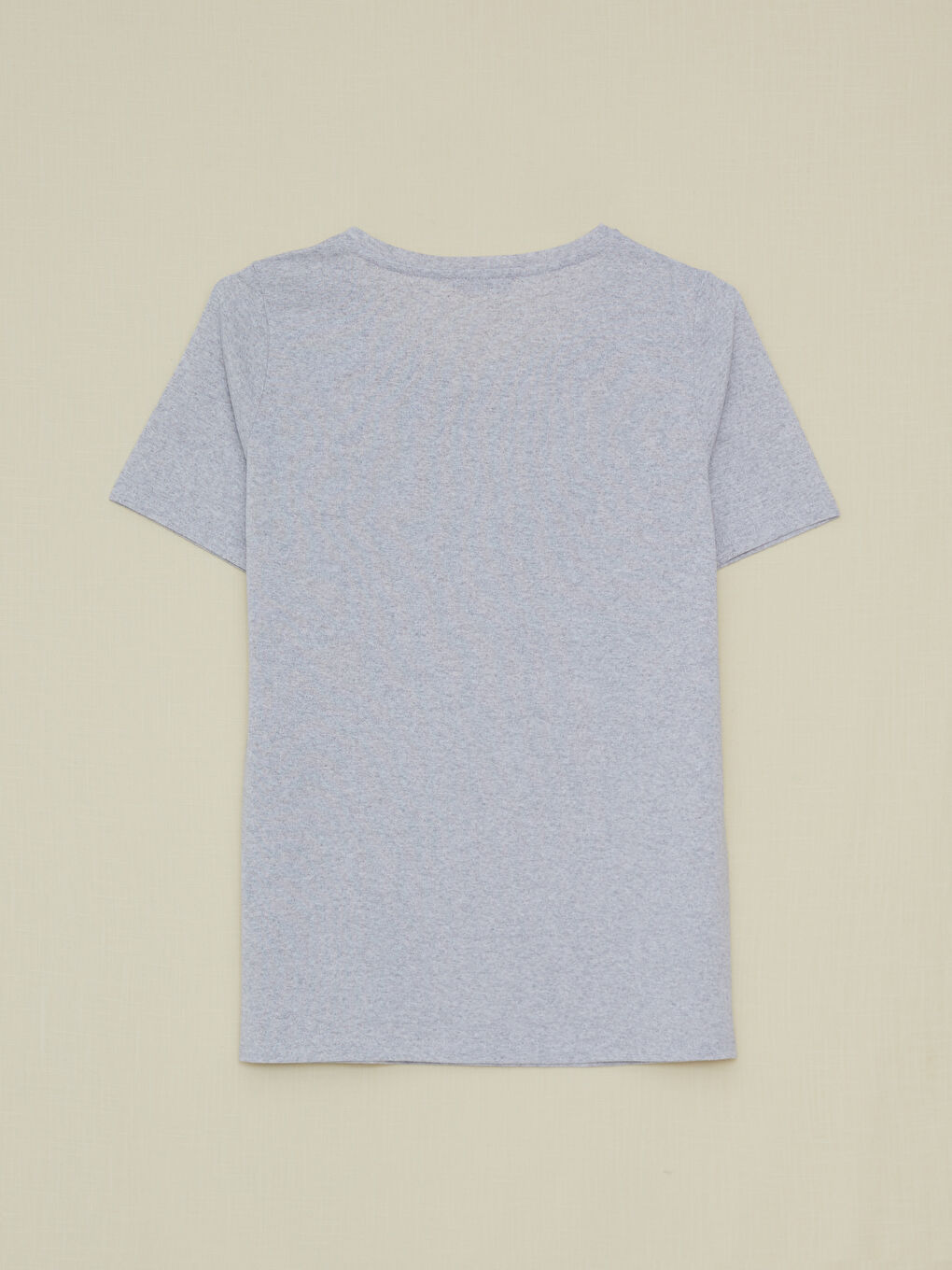 Crew Neck Printed Short Sleeve Women's T-Shirt-6