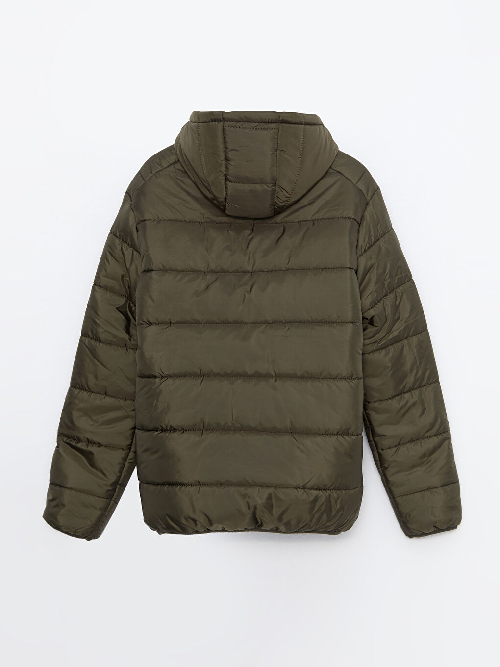 Regular Fit Steppmantel für Herren mit Kapuze-6