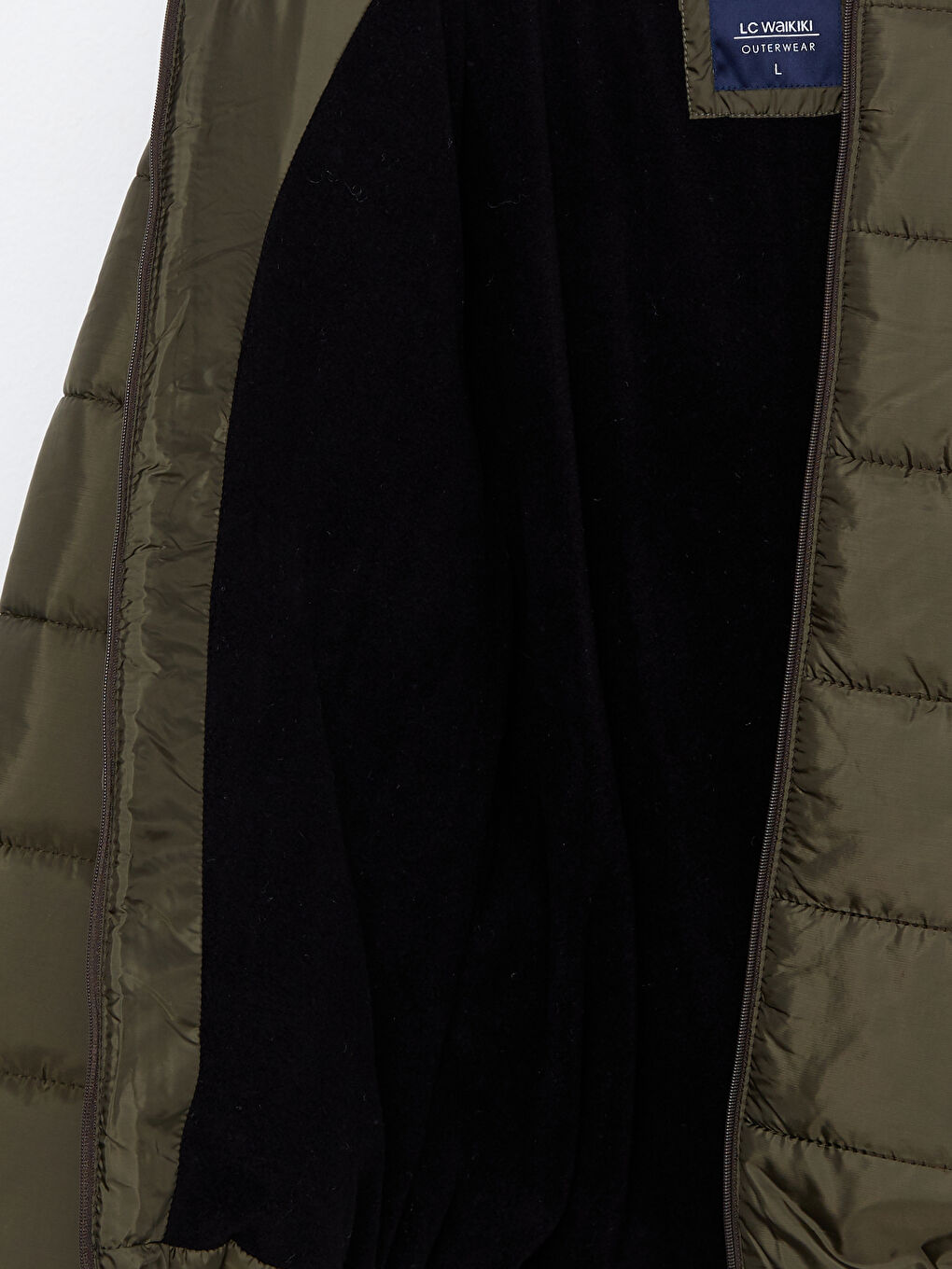 Regular Fit Steppmantel für Herren mit Kapuze-7