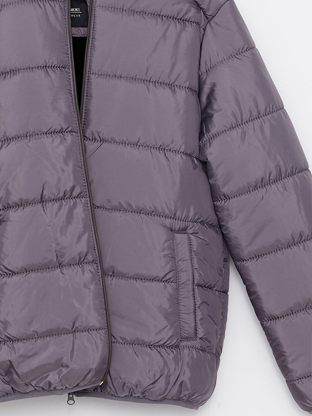 Standard Fit Hooded Men's Puffer Coat-8