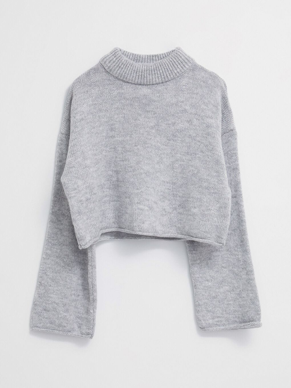 Half Turtleneck Women's Knitwear Sweater -W26505Z8-LAL