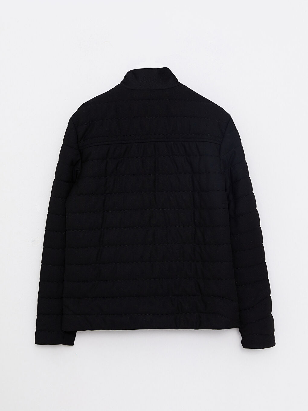 Standard Fit Funnel Neck Men's Coat-6