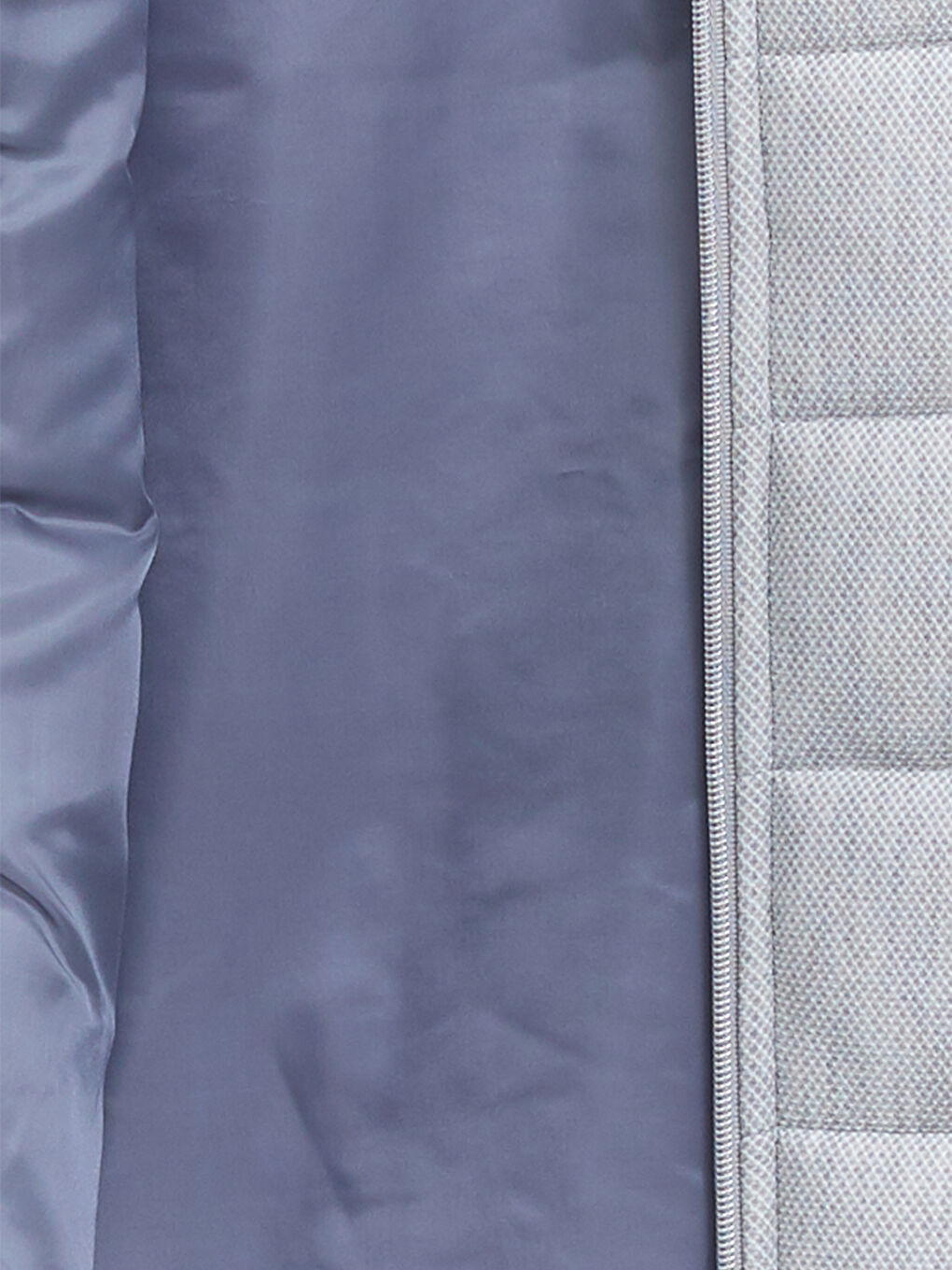 Gri Standart Kalıp Dik Yaka Erkek Yelek-8