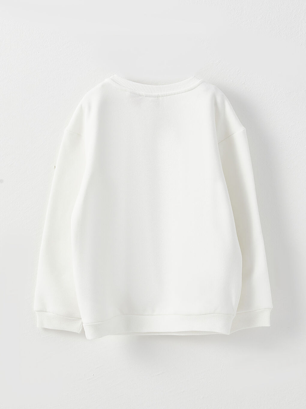 Sweat-shirt pour Filles à Col Rond Imprimé Mickey Mouse Thème Noël Manches Longues-1