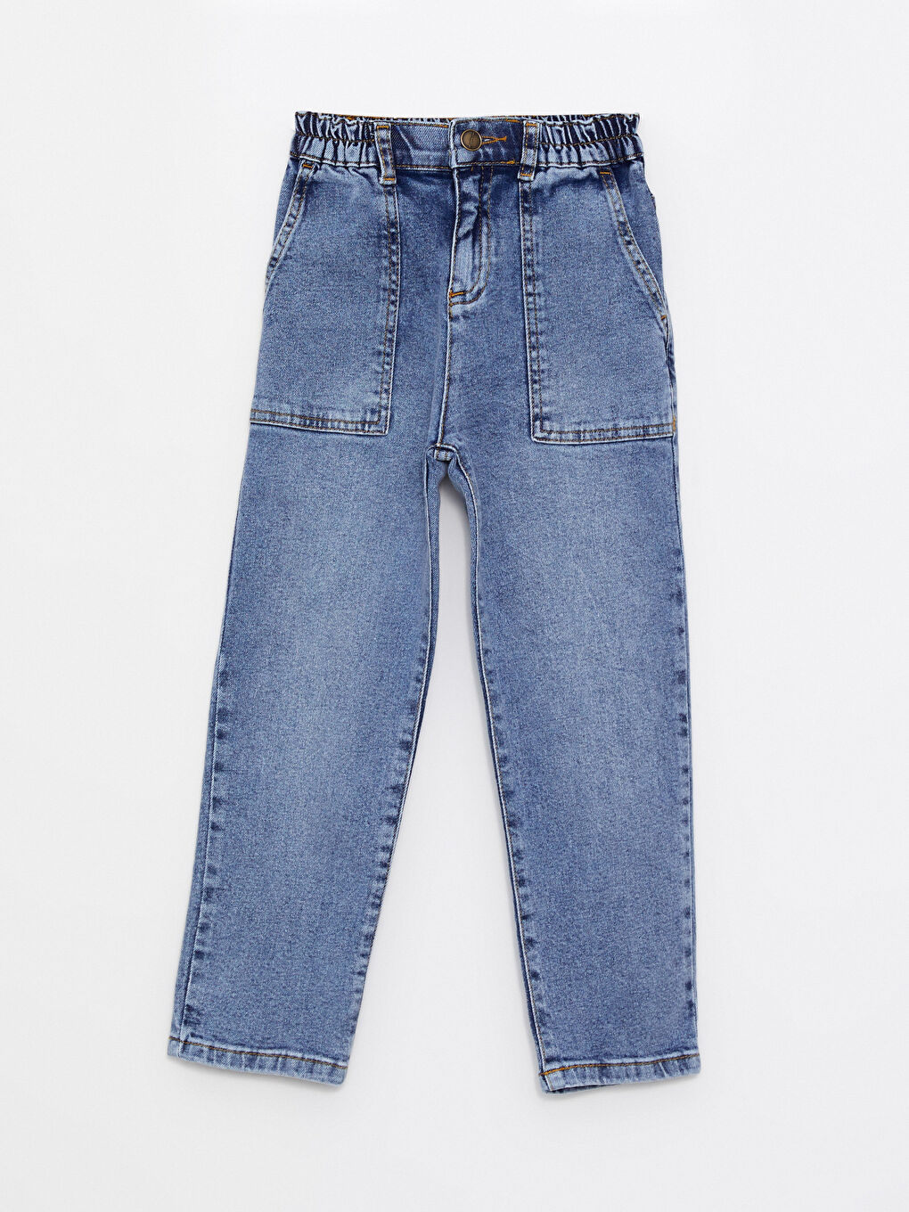 Jean à Taille Élastiquée pour Garçons-2