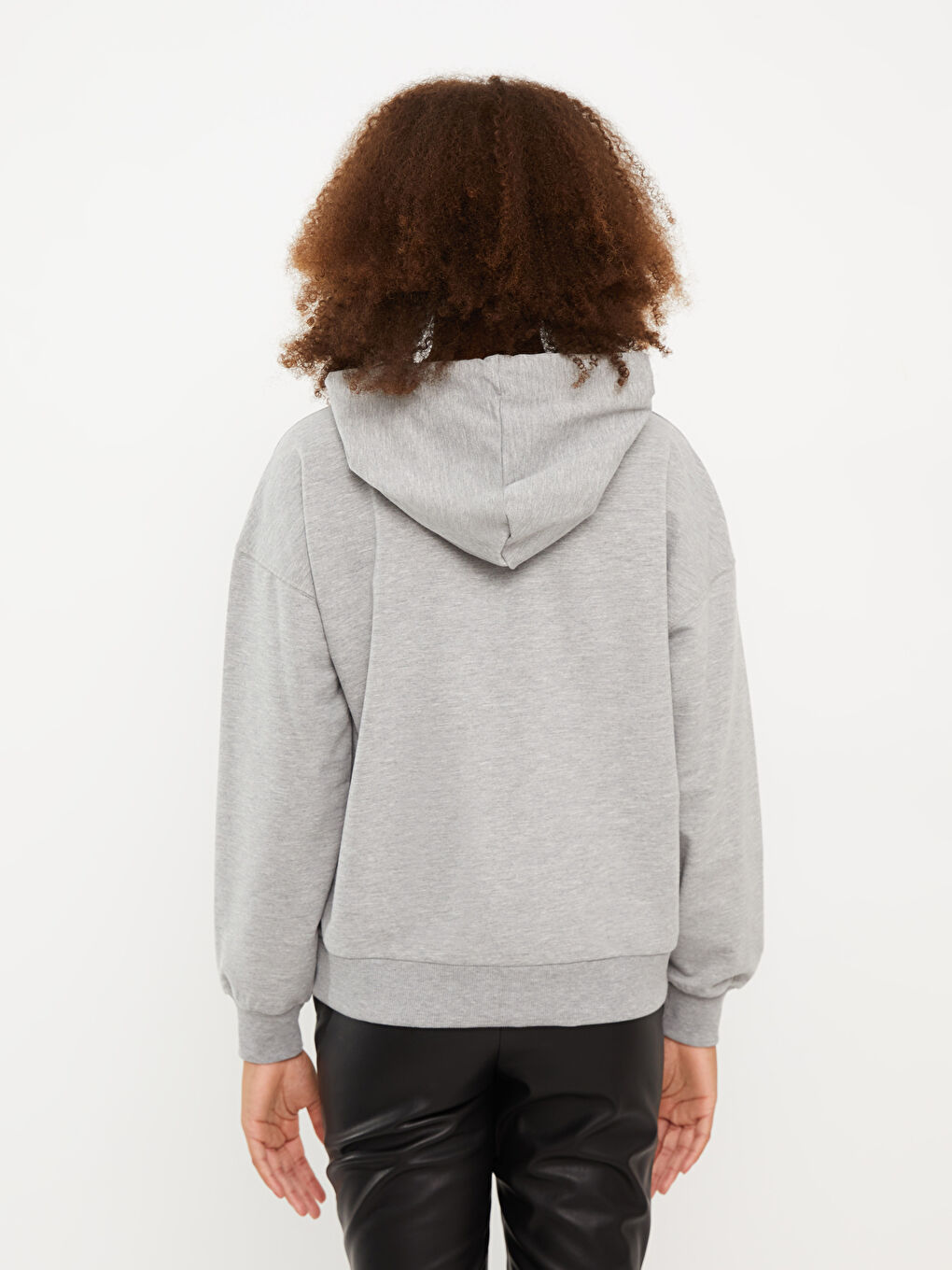LCW Vision Kapuzensweatshirt Schlicht Langarm Für Damen -W26550Z8-EEZ