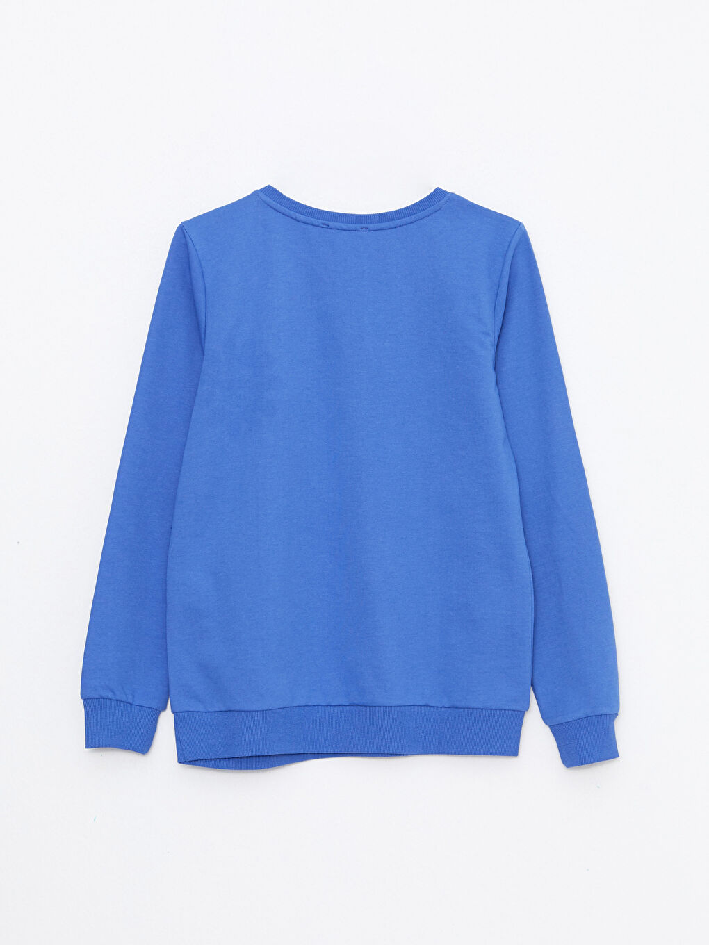 Mavi Bisiklet Yaka Baskılı Uzun Kollu Kadın Sweatshirt-6