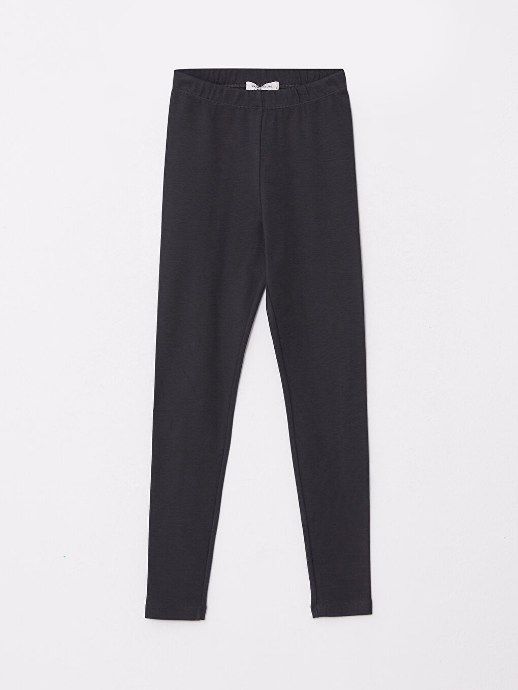 LCW Vision Damen Leggings mit Elastischem Bund und Schlichtem Design -W26581Z8-HEF