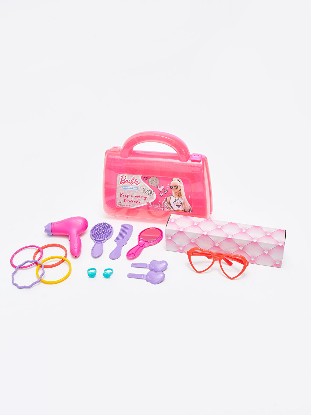 Barbie Kız Çocuk Güzellik Çantası Oyuncak Seti