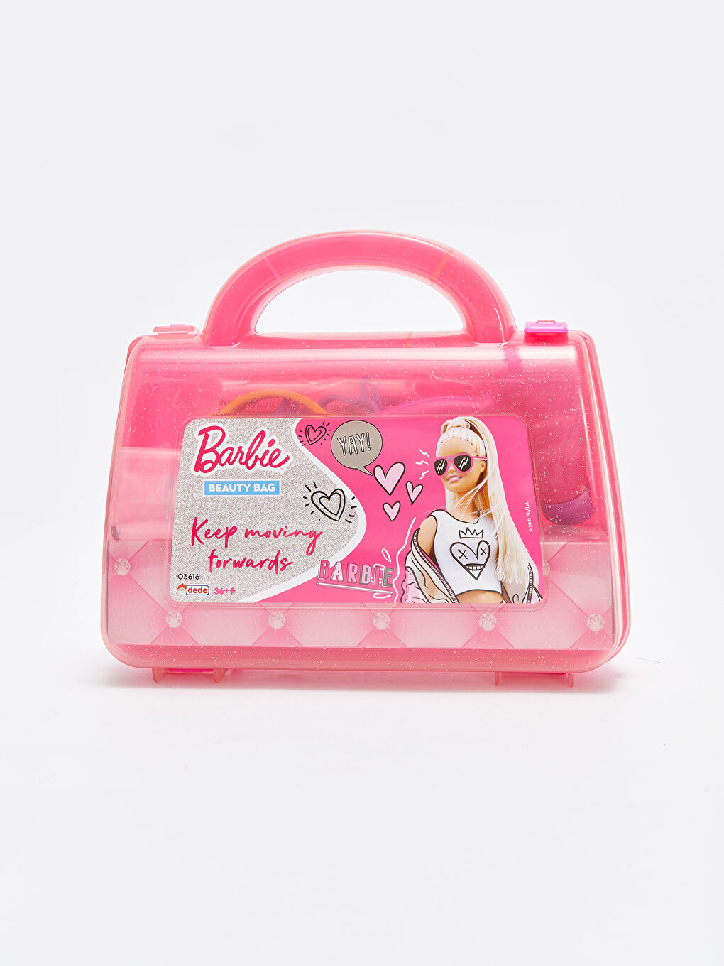 Barbie Kız Çocuk Güzellik Çantası Oyuncak Seti-5