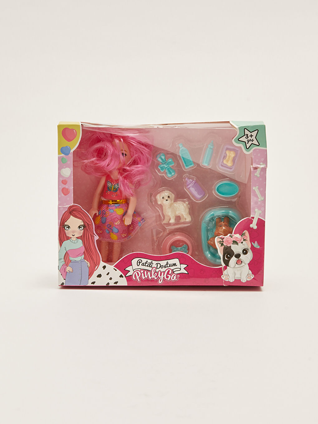 Pinky Go Patili Dostum Oyuncak Bebek ve Aksesuarları