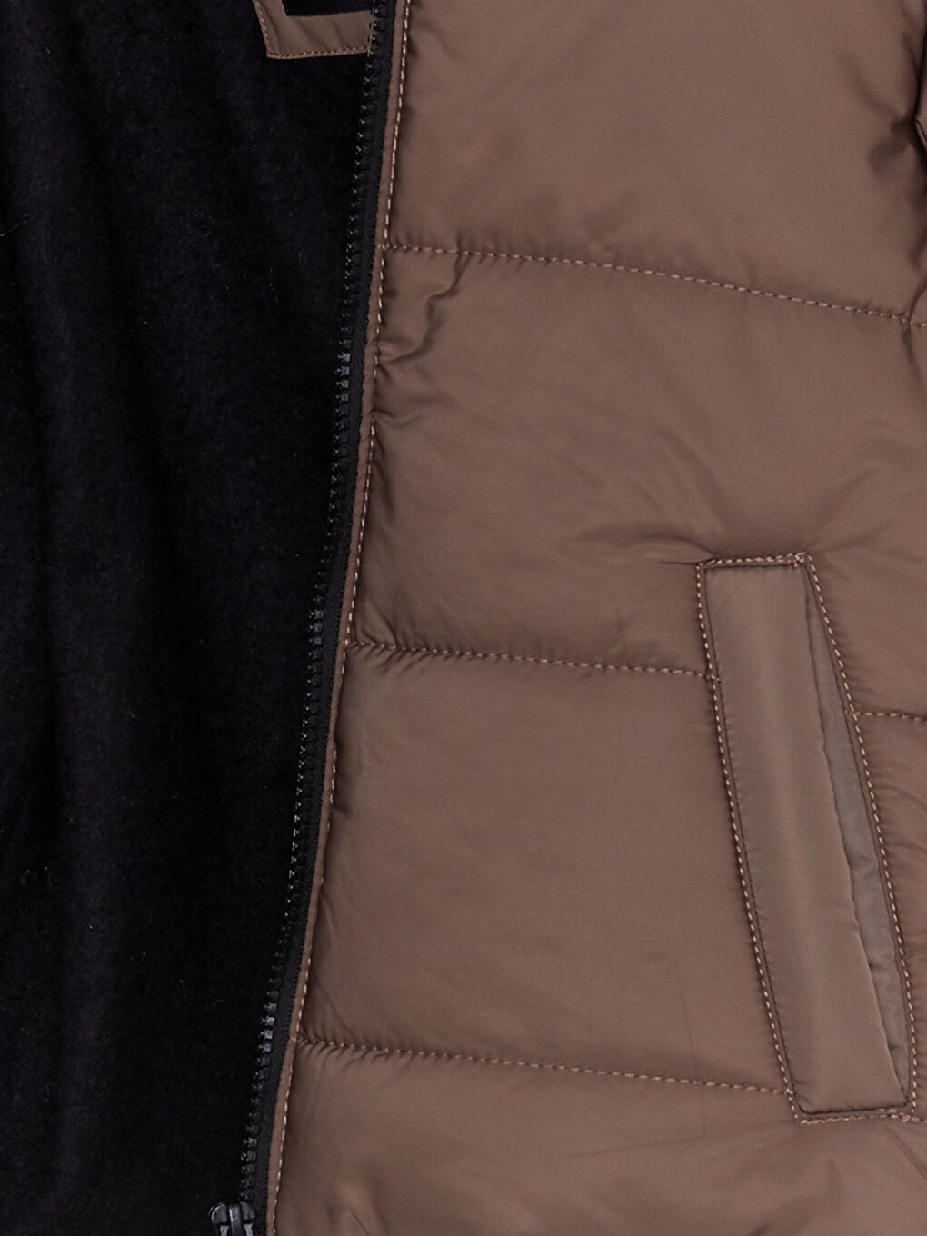 Hooded Basic Boy Puffer-2